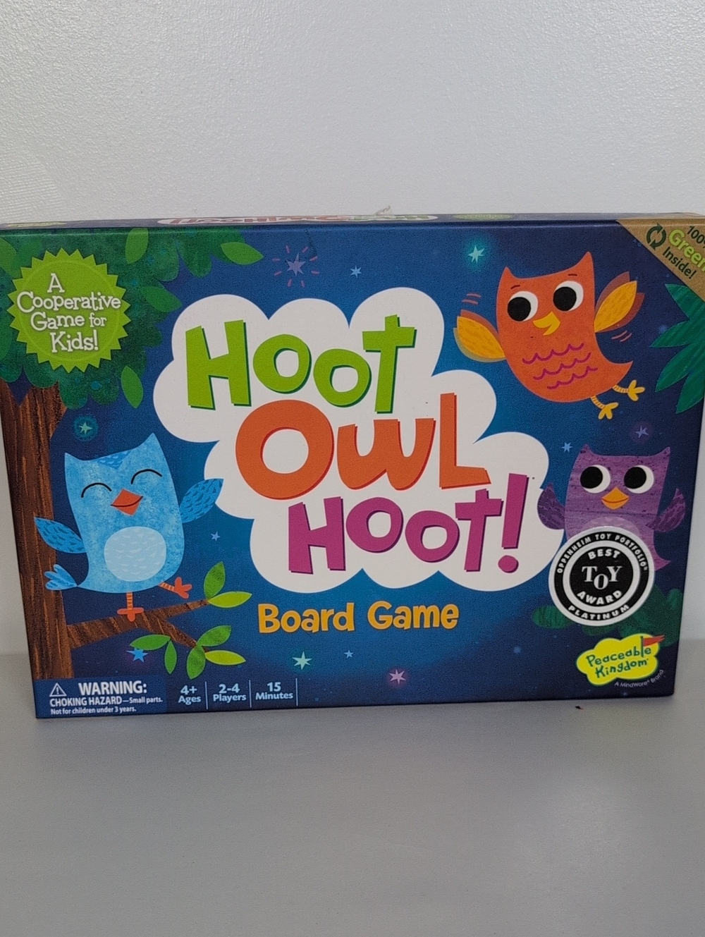 Hoot Owl Hoot Cooperative Board Game